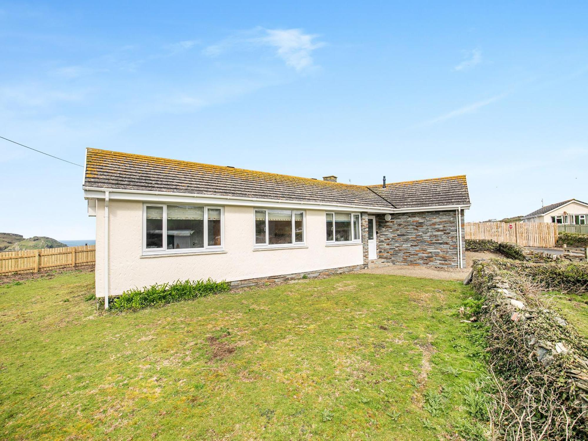 Villa Trewethett Farm Forrabury Esterno foto