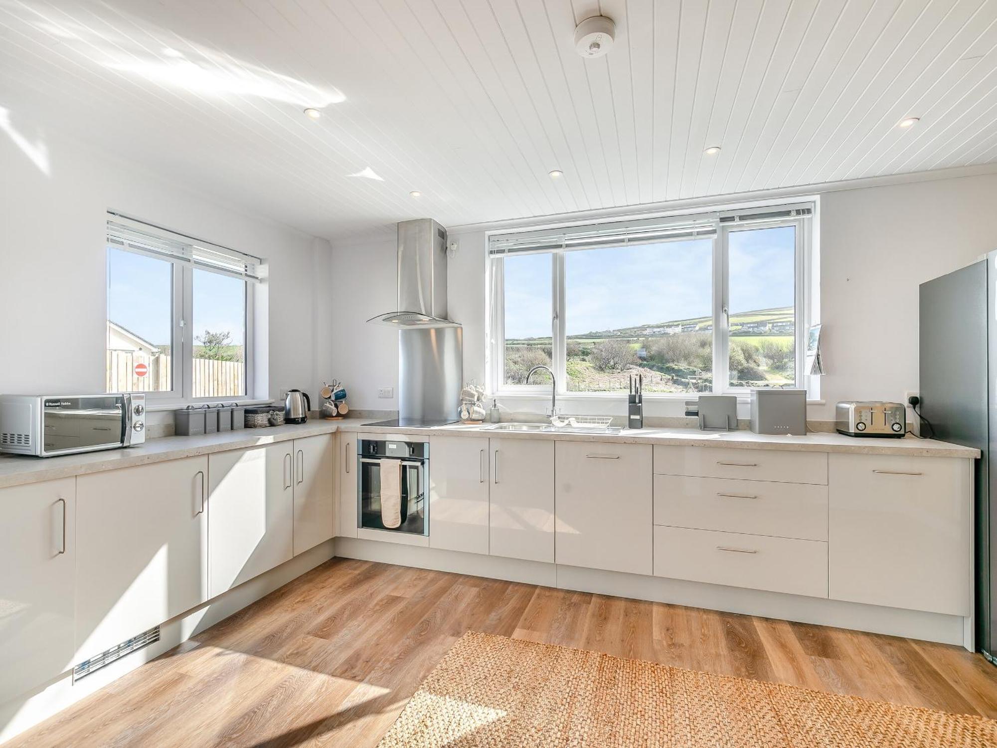 Villa Trewethett Farm Forrabury Esterno foto